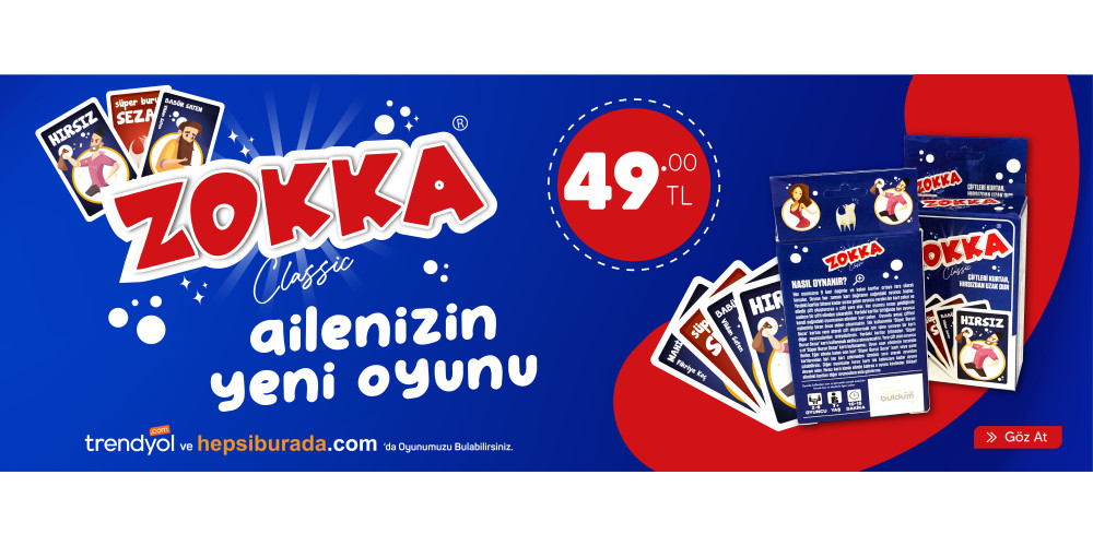 Zokka Oyun Kartı